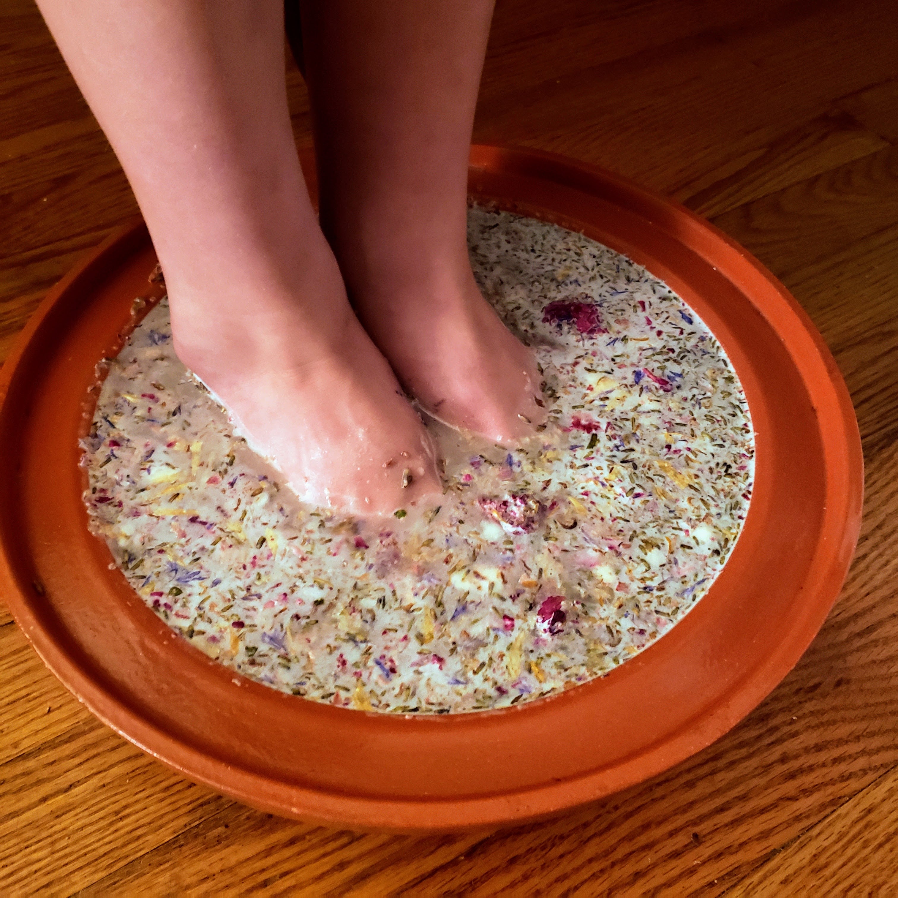 Deluxe Floral Coconut Milk Foot Soak - 3.50 oz.