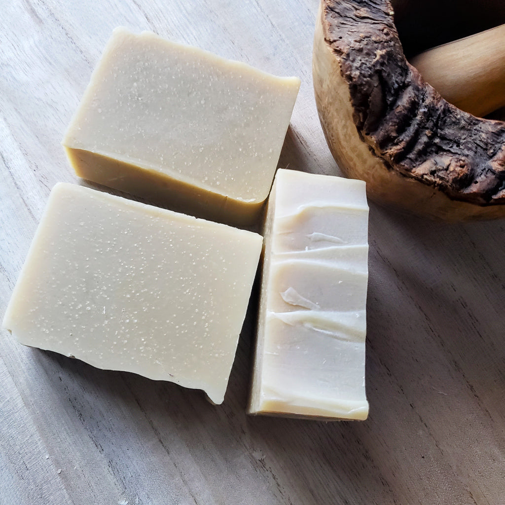 Laurel Berry and Almond Milk Artisan Soap - about 6 oz.