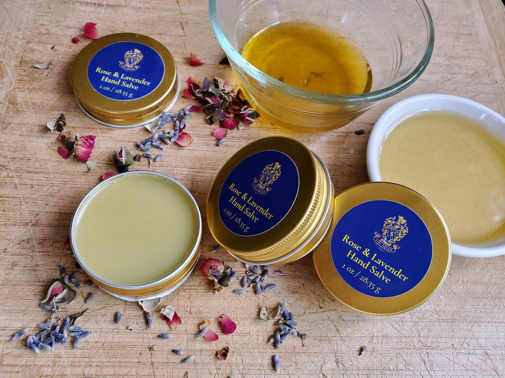 Rose and Lavender Hand Salve - 1 oz